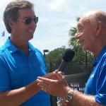 Ray Collins interviewing Dick Vitale