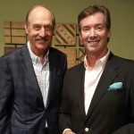 Tennis Hall of Famer Stan Smith with Ray Collins.