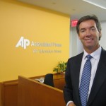 Ray Collins at the Associated Press headquarters in New York.