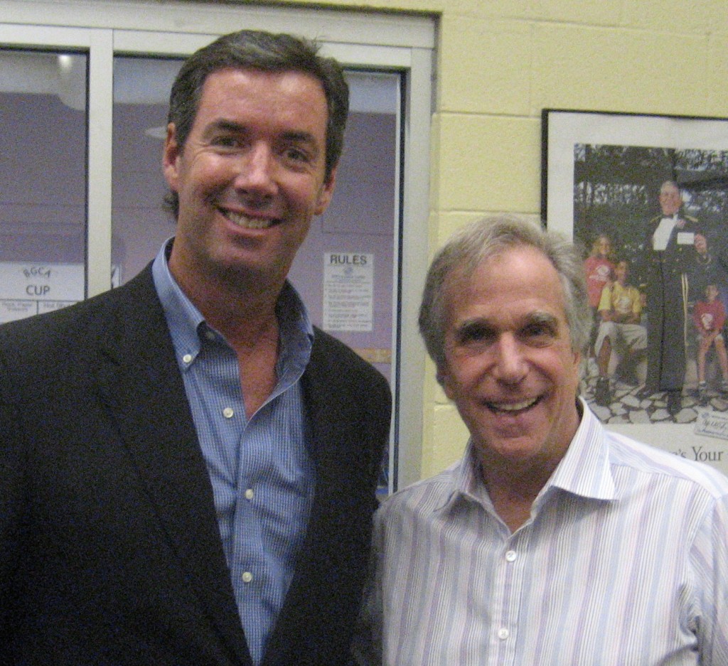 Actor Henry Winkler  ("Fonzie" )