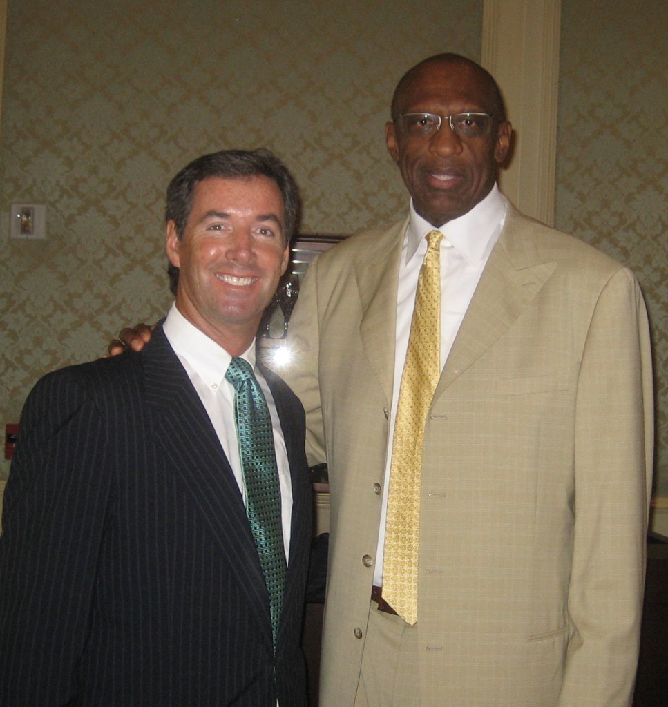 Fellow-St. Bonaventure Grad, Fellow-Buffalo Native and NBA Hall of Famer Bob Lanier
