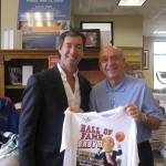 Ray Collins and college basketball announcer Dick Vitale.