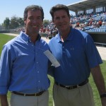 Ray Collins and Orioles Hall of Famer Jim Palmer.