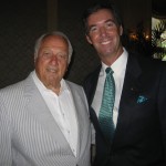 Los Angeles Dodgers Coach Tommy Lasorda and Ray Collins.