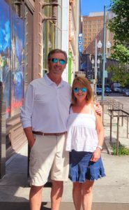 Wrote an article about our trip to New Orleans. Erin and me near the French Quarter. 