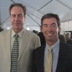 NBA Hall of Famer Dave Cowens and Ray Collins in Sarasota.