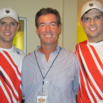 Ray Collins with the Bryan Brothers in Sarasota.