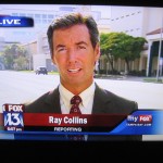Ray Collins reporting live from downtown Sarasota on Fox 13 News.