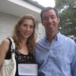 Tennis legend Monica Seles and Ray Collins.