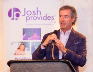 Ray Collins was MC/Auctioneer for Josh Provides (Epilepsy Support).